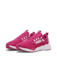 Puma - Młodzieżowe buty do biegania Retaliate 3 PUMA Pink White. Kolor: wielokolorowy, różowy, biały