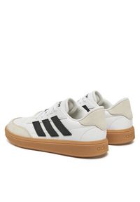 Adidas - adidas Sneakersy Courtblock JH8563 Biały. Kolor: biały. Materiał: skóra #4