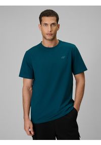 4f - 4F T-shirt regular gładki męski (2-pack) - multikolor XXL. Okazja: na co dzień. Kolor: wielokolorowy. Materiał: materiał. Wzór: gładki. Styl: klasyczny, casual #1