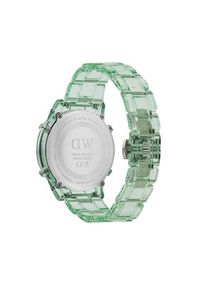 Daniel Wellington Zegarek DW00100769 Zielony. Kolor: zielony. Materiał: syntetyk #5
