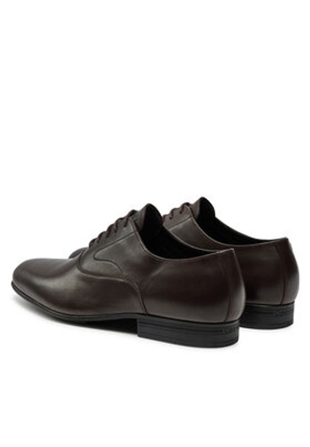 Calvin Klein Półbuty HM0HM01690 Brązowy. Kolor: brązowy. Materiał: skóra