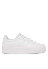 Adidas - adidas Sneakersy Streettalk Bold Shoes Junior KI1797 Biały. Kolor: biały. Materiał: skóra #1