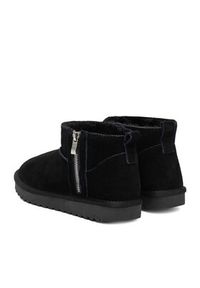 DeeZee Śniegowce DZ-80 BLACK Czarny. Kolor: czarny. Materiał: materiał