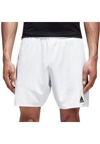 Adidas - Spodenki piłkarskie adidas Parma 16 Męskie. Kolor: biały, wielokolorowy, czarny. Sport: piłka nożna