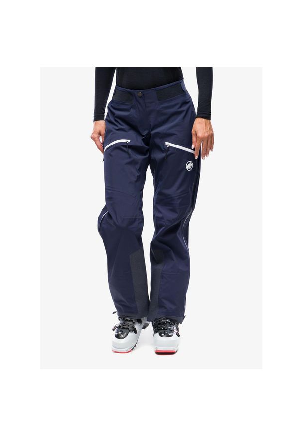 Spodnie w góry damskie Mammut Taiss Pro HS Pants. Kolor: niebieski. Sport: wspinaczka