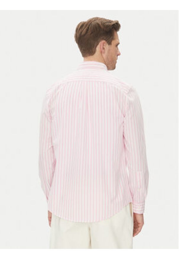 TOMMY HILFIGER - Tommy Hilfiger Koszula MW0MW39159 Różowy Regular Fit. Kolor: różowy. Materiał: bawełna