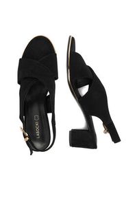 Lasocki Sandały CEO-HY23169-1 Czarny. Kolor: czarny. Materiał: zamsz, skóra #7