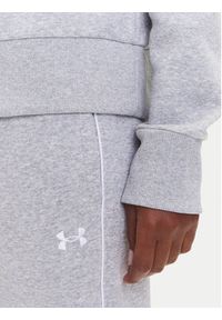 Under Armour Bluza Ua Rival 1379492 Szary Loose Fit. Kolor: szary. Materiał: bawełna