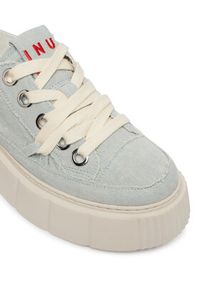 Inuikii Sneakersy Matilda Frayed 1001-001-0181 Niebieski jasny. Kolor: niebieski. Materiał: materiał #5