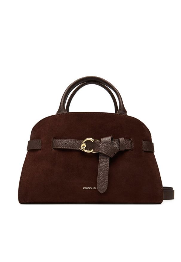 Coccinelle Torebka TLB Coccinellesabine Suede Bi E1 TLB 18 02 01 Brązowy. Kolor: brązowy. Materiał: skórzane, zamszowe
