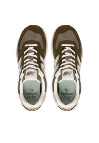 New Balance Sneakersy U5742RG Brązowy. Kolor: brązowy. Materiał: skóra #5