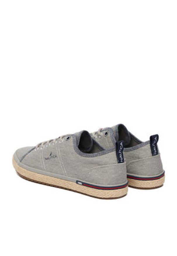 Nautica Espadryle CEO-LEADSMAN-01 Szary. Kolor: szary. Materiał: materiał