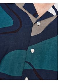 Only & Sons Koszula 22026102 Granatowy Regular Fit. Kolor: niebieski. Materiał: wiskoza #2