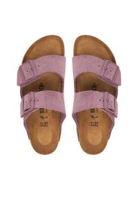Birkenstock Klapki Arizona 1030636 Różowy. Kolor: różowy. Materiał: skóra, zamsz #4