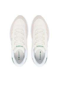 Lacoste Sneakersy Elite Active Evo 51SMA0037 Écru. Kolor: kremowy. Materiał: materiał #2