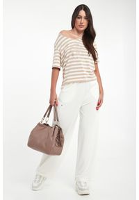 Liu Jo - T-shirt damski w paski LIU JO. Wzór: paski #2