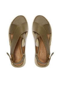 ONLY Shoes Espadryle Onlminerva-2 15320206 Khaki. Kolor: brązowy. Materiał: skóra #6