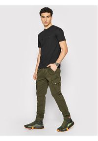 Alpha Industries Spodnie materiałowe Combat 126215 Zielony Slim Fit. Kolor: zielony. Materiał: bawełna #4