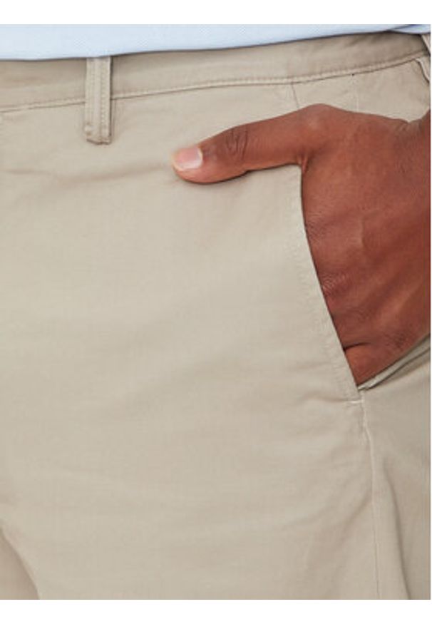 Polo Ralph Lauren Szorty materiałowe 710799213013 Beżowy Slim Fit. Kolor: beżowy. Materiał: bawełna