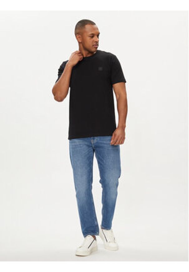 BOSS - Boss T-Shirt Tales 50508584 Czarny Relaxed Fit. Kolor: czarny. Materiał: bawełna