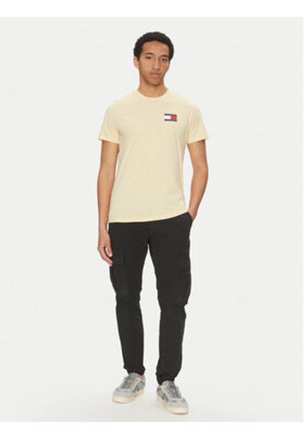 Tommy Jeans Joggery Ryan DM0DM20284 Czarny Regular Fit. Kolor: czarny. Materiał: bawełna