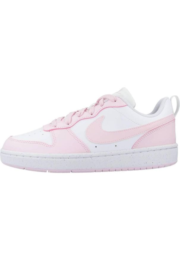 Buty do chodzenia damskie Nike Court Borough Low Recraft. Kolor: wielokolorowy, brązowy. Materiał: materiał, syntetyk. Szerokość cholewki: normalna. Model: Nike Court. Sport: turystyka piesza