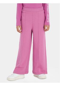 Calvin Klein Jeans Spodnie dresowe IG0IG02174 Różowy Relaxed Fit. Kolor: różowy. Materiał: bawełna #1