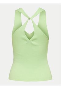 JDY Top Sabrina 15258897 Zielony Slim Fit. Kolor: zielony. Materiał: wiskoza #3