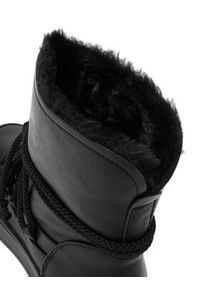 DeeZee Śniegowce HX24025-1 Czarny. Kolor: czarny. Materiał: materiał #5