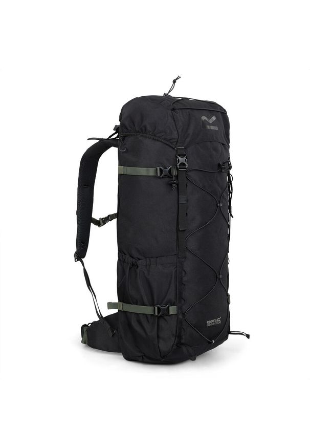 Regatta - Plecak turystyczny unisex Survivor 5 45L. Kolor: wielokolorowy, szary, brązowy. Materiał: materiał. Styl: sportowy