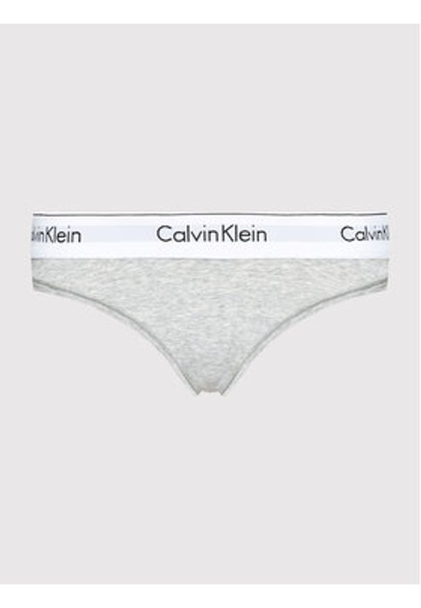 Calvin Klein Underwear Figi klasyczne 0000F3787E Szary. Kolor: szary. Materiał: bawełna