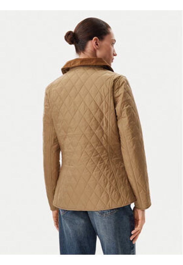Barbour Kurtka przejściowa Annandale LQU0475BE93 Beżowy Regular Fit. Kolor: beżowy. Materiał: syntetyk