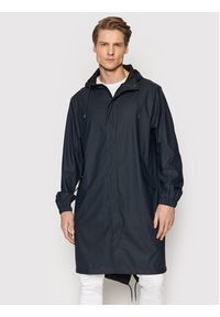 Rains Kurtka przeciwdeszczowa Unisex 18140 Granatowy Regular Fit. Kolor: niebieski. Materiał: syntetyk #5