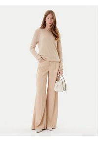 JOOP! Sweter 58 252KN58Kacy 30047487 Beżowy Slim Fit. Kolor: beżowy. Materiał: kaszmir