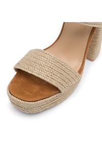 DeeZee Sandały KL-F20074-36 Beżowy. Kolor: beżowy. Materiał: materiał #4