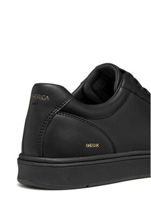 Geox Sneakersy U Spherica Actif X4 U653JB 0009B C9999 Czarny. Kolor: czarny. Materiał: skóra