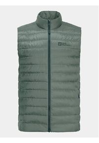 Jack Wolfskin Kamizelka Pilvi 1207711 Zielony Regular Fit. Kolor: zielony. Materiał: syntetyk #3