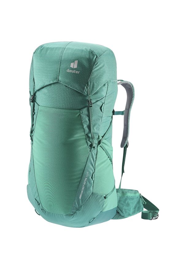 Plecak trekkingowy Deuter Aircontact Ultra 50+5 - fern/alpinegreen. Kolor: niebieski