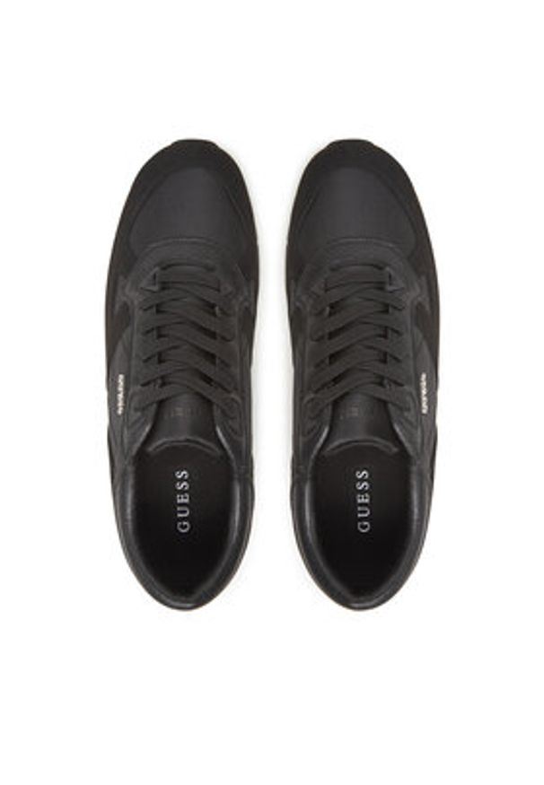 Guess Sneakersy FMTTRE FAB12 Czarny. Kolor: czarny. Materiał: zamsz, skóra