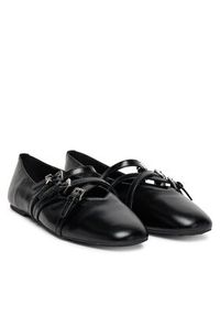 MICHAEL Michael Kors Baleriny Indy 40T5IDFP1L Czarny. Kolor: czarny. Materiał: skóra #4