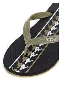 Kappa Japonki 371G1LW Green Military - Black - White Kolorowy. Materiał: syntetyk, materiał. Wzór: kolorowy