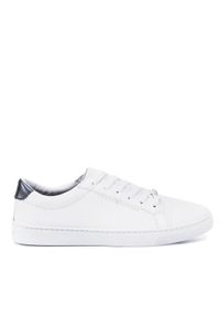 TOMMY HILFIGER - Tommy Hilfiger Sneakersy Essential Sneaker FW0FW03682 Biały. Kolor: biały. Materiał: skóra