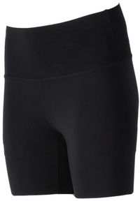 ENDURANCE - Legginsy do jogi Athlecia Almy Short Tights. Kolor: czarny. Materiał: elastan, poliamid. Sport: joga i pilates