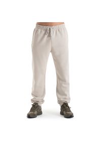 Spodnie Champion Eco Future Fleece Joggers 220424-ES057 - białe. Kolor: biały. Materiał: bawełna, poliester, dresówka