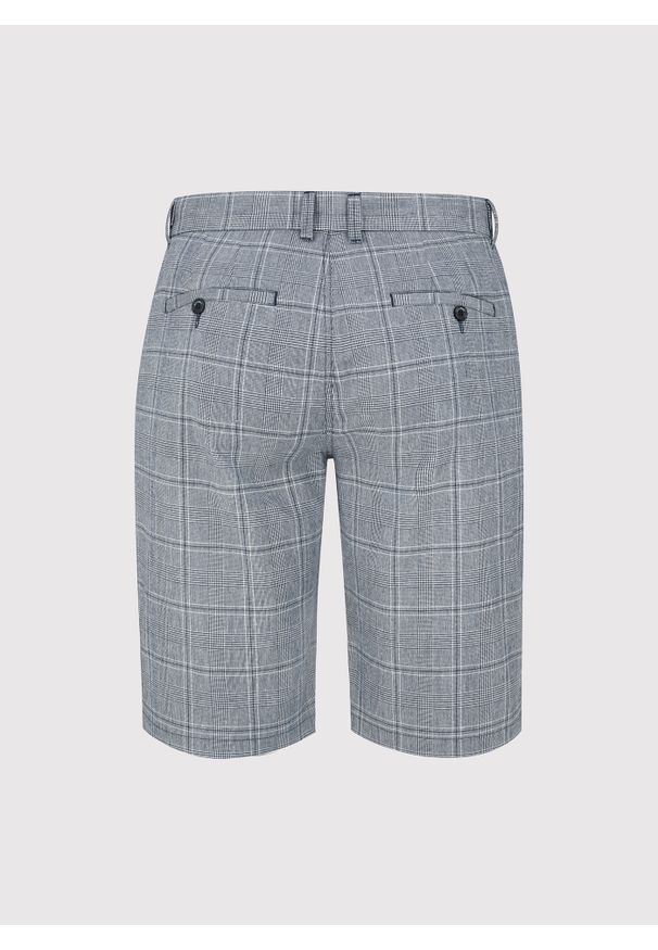 Pako Lorente - PAKO LORENTE – Męskie szorty w kratkę z lnem. Okazja: na co dzień. Materiał: len. Długość: krótkie. Wzór: kratka. Sezon: lato. Styl: casual