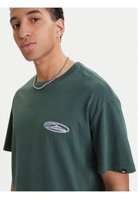 Quiksilver T-Shirt Quikglobe EQYZT08295 Zielony Comfort Fit. Kolor: zielony. Materiał: bawełna #2