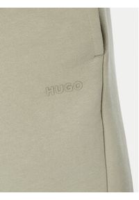 Hugo - HUGO Szorty materiałowe Dayono 50530696 Zielony jasny Relaxed Fit. Kolor: zielony. Materiał: bawełna #5