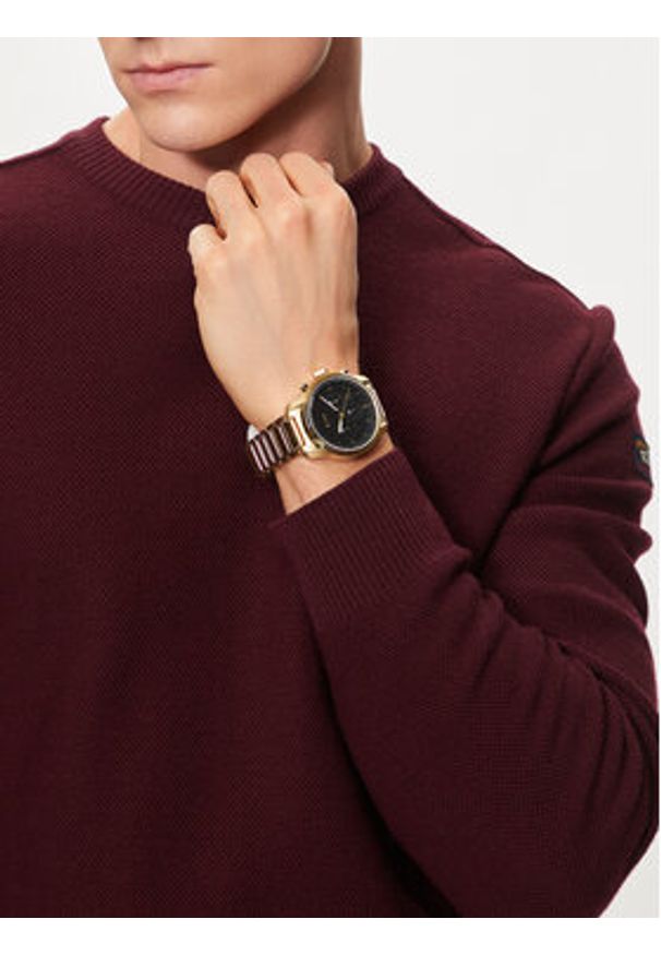 BOSS - Boss Zegarek Trace 1514006 Złoty. Kolor: złoty