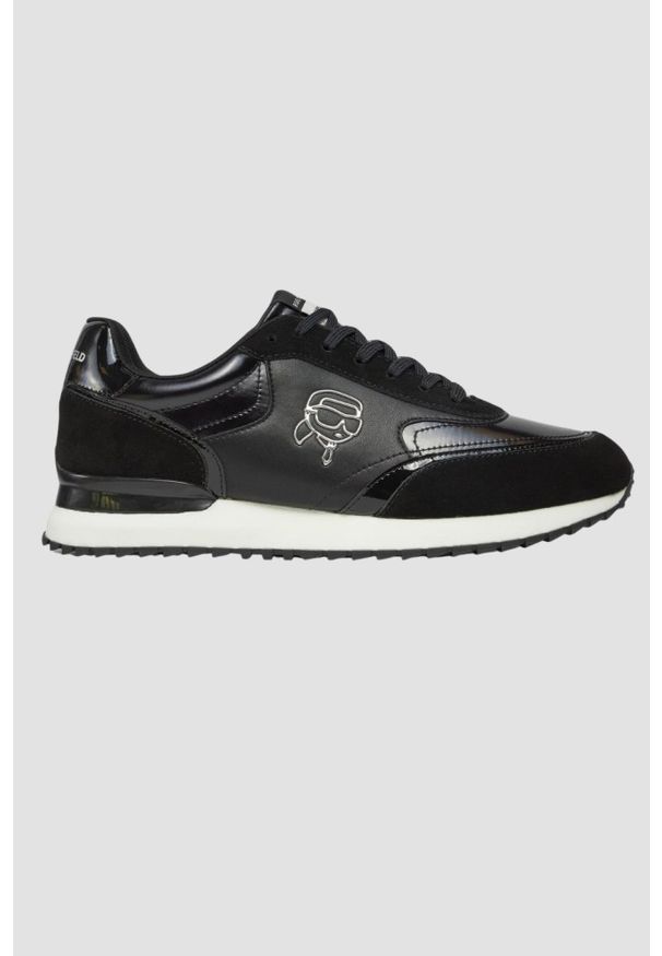 Karl Lagerfeld - KARL LAGERFELD Czarne Velocitor Ii Karl Nft Lo Lace, Rozmiar 45. Kolor: czarny