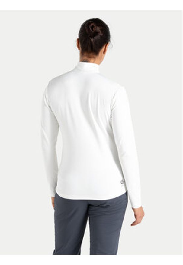 Dare2B Bluza techniczna Lowline II DWL452 Biały Slim Fit. Kolor: biały. Materiał: syntetyk